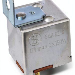 Elparts Flat Connector Relay DIN Rail Mount-0
