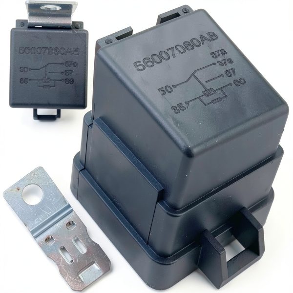 Kwaich 12V Relay with Bracket OE Replacement for Chrysler Dodge-0