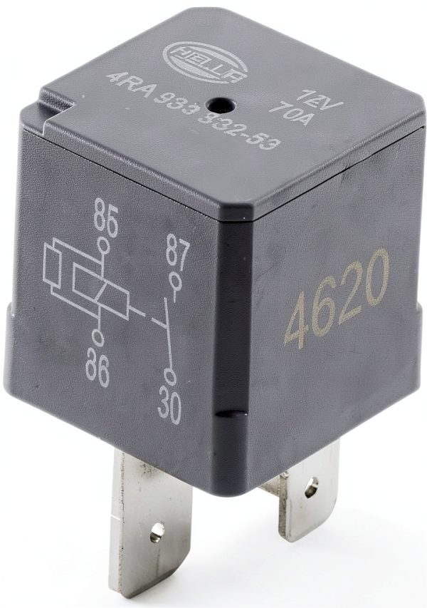 Hella Plug-In 12V 480W Automatic Engine Relay Model 933332531-0