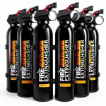 Fire Extinguisher for Home - Car Fire Extinguisher with Mount, Small A B C K Fire Extinguisher, Water-Based Fire Extinguishers for Car/House/Kitchen/Truck/Marine/Boat/Vehicle/utv/rv (6)-0