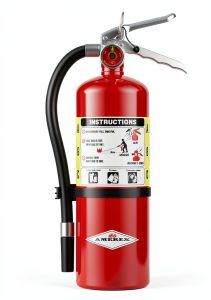 Amerex B402, 5 lb. ABC Dry Chemical Fire Extinguisher, with Wall Bracket-0
