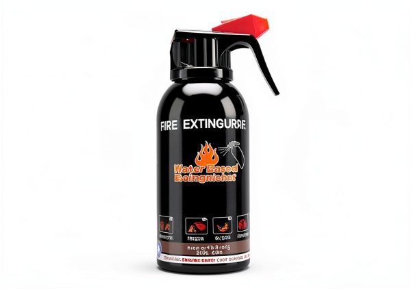 Fire Extinguisher 2 Pack Portable Aluminum Alloy with Wall Mount-3