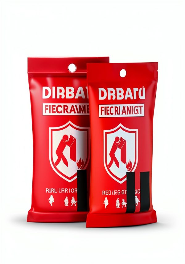 DIBBATU Fire Blanket for Home and Kitchen, Fire Blankets Emergency for Home, Emergency Fire Blankets Retardant for House, Fireproof Blanket, Survival FireBlanket for Kitchen,Fireplace, Grill, BBQ-2