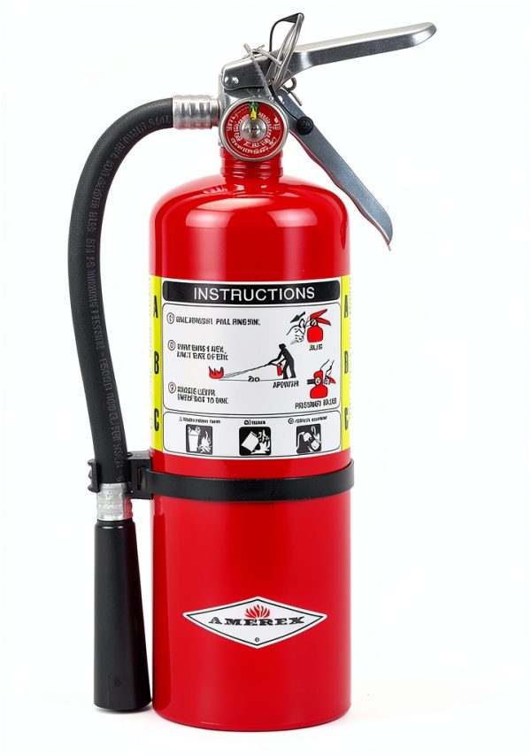 Amerex B500 5 lb ABC Dry Chemical Fire Extinguisher with 12‑18 ft-0