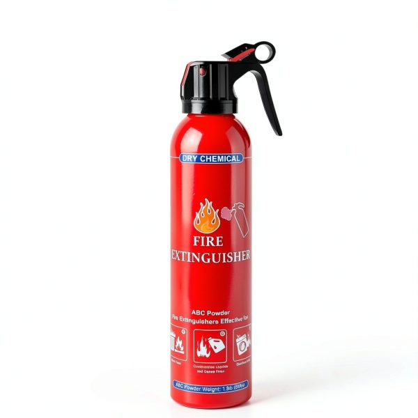 Fire Extinguisher 4 Pack ABC 600ml Dry Chemical Bracket for Vehicle-5