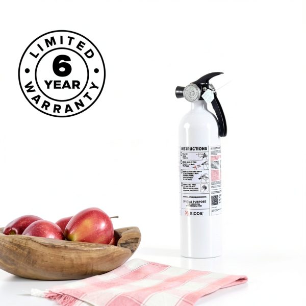 Kidde Fire Extinguisher for Kitchen Single Use Aluminum 6 Year-11