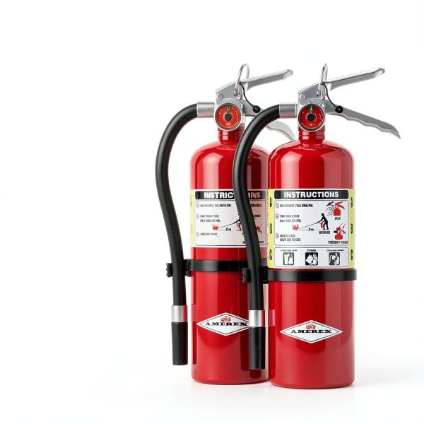 Amerex B402, 5 lb. ABC Dry Chemical Fire Extinguisher, with Wall Bracket-1